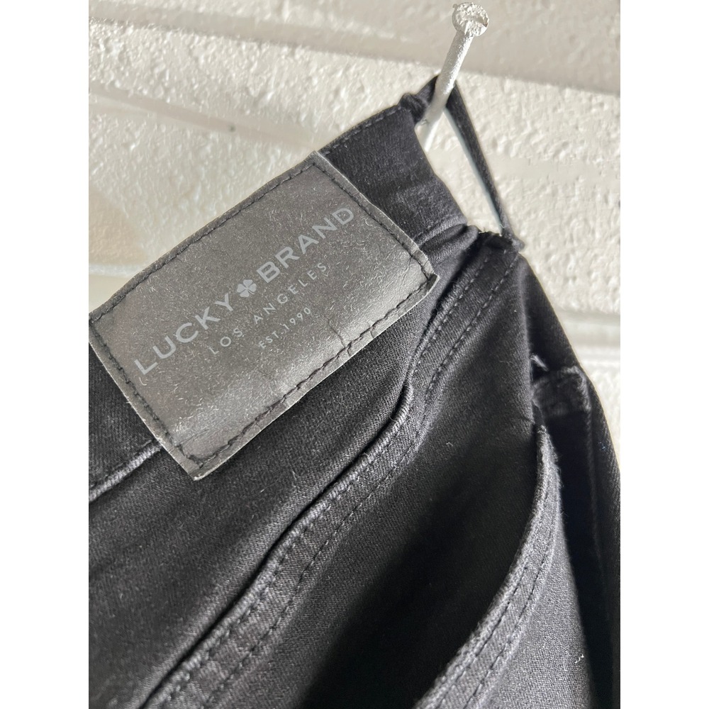 Lucky Brand Mid Rise Bootcut Jeans Black Denim Women's 10/30 Regular - Picture 7 of 8